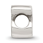 Sterling Silver Reflections Letter S Script Bead